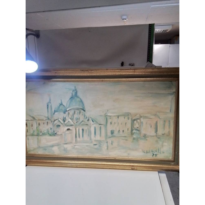 HUILE SUR PANNEAU VENISE 