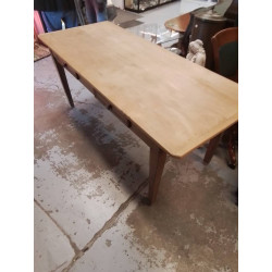TABLE ANCIENNE 2 TIROIRS