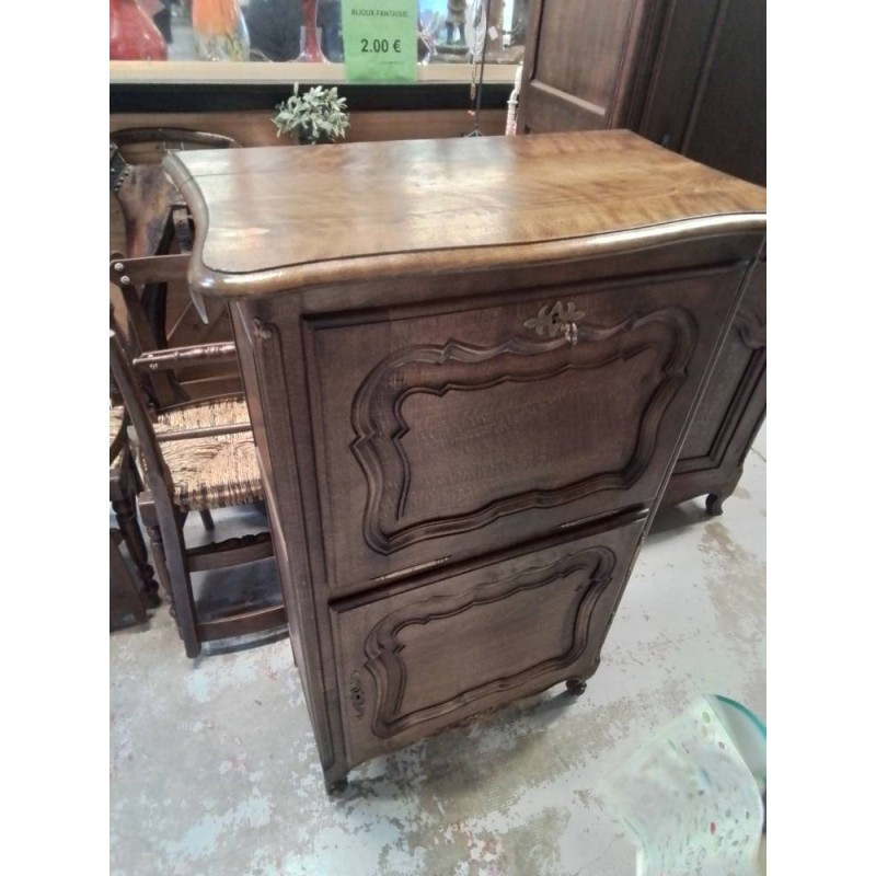 MEUBLE D’APPOINT 2 PORTES ANCIEN