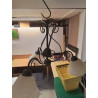 LUMINAIRE METAL 3 FEUX