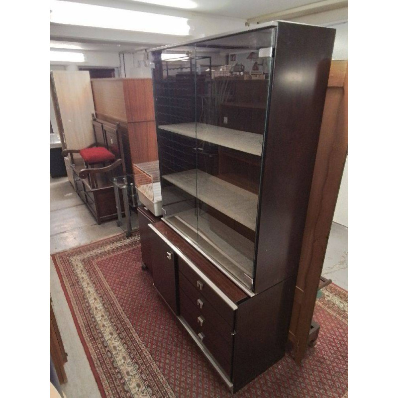 VITRINE ITALIENNE ABBONDINTERNI 4 TIROIRS 3 PORTES