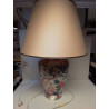 LAMPE A POSER MOTIF FLEURS 