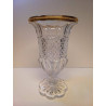 VASE CISELÉ CERCLAGE DORÉ 