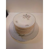 LOT D\'ASSIETTES BAVARIA + PLAT