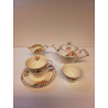 LOT VAISSELLE ANGLAISE STAFFORDSHIRE ART DECO