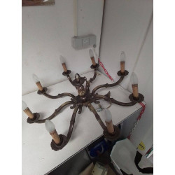 LUSTRE 8 BRANCHES 