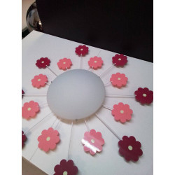 LUMINAIRE FLEURS 