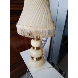 LAMPE A POSER EN ALBATRE 