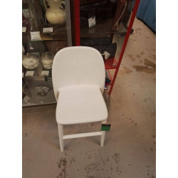 TABOURET ENFANT BLANC 