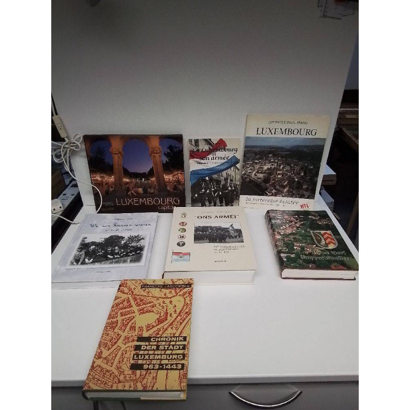 LIVRE LUXEMBOURG LA PIECE