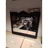 MIROIR BOIS ANCIEN NOIR