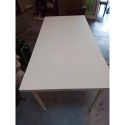 TABLE BUREAU BLANC