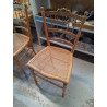 CHAISE ANCIENNE A CANNAGE 