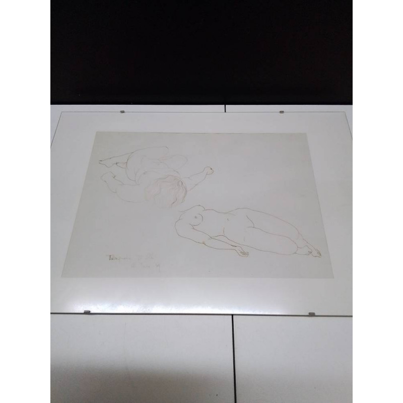 DESSIN CRAYON FEMME 