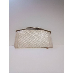 SAC A MAIN VINTAGE BLANC