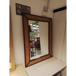 MIROIR BOIS ET CANAGE...