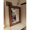 MIROIR BOIS ET CANAGE GRANGE 84X114