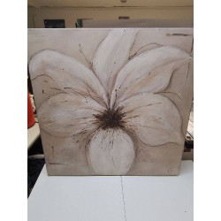 HUILE SUR TOILE FLEURS 