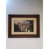 GRAVURE BORD DU CHATEAU