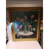 HUILE SUR TOILE NATURE MORTE SIGNE