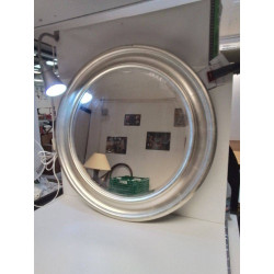 MIROIR ROND ARGENTE
