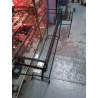CONSOLE METAL ET VERRE 