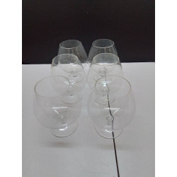 LOT DE 6 VERRES A BALLON