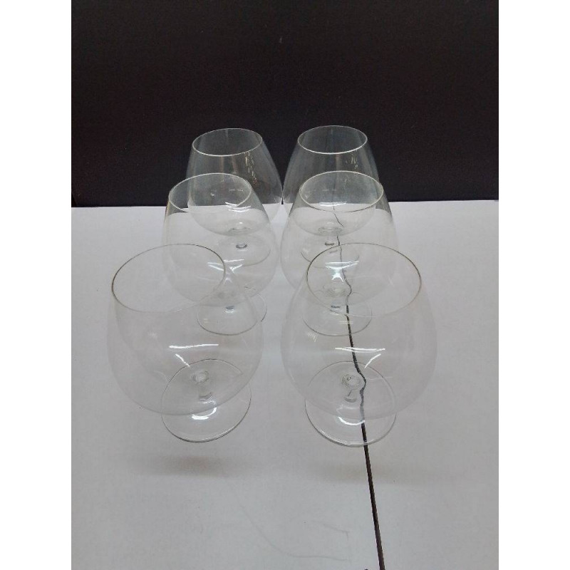 LOT DE 6 VERRES A BALLON