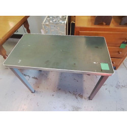 TABLE DE TRAVAIL PIED METAL 