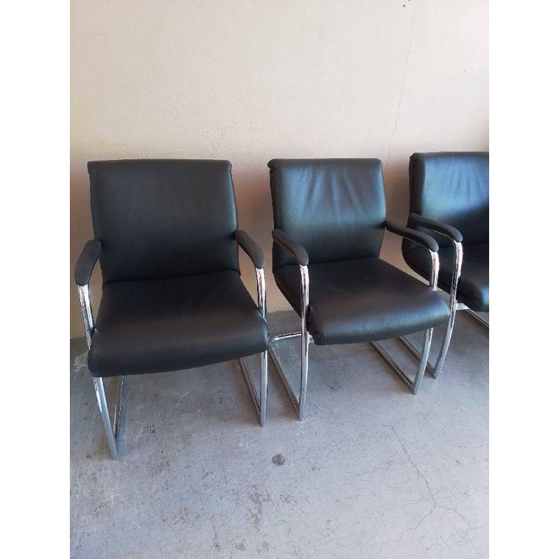 CHAISE VISITEUR CUIR LA PIECE