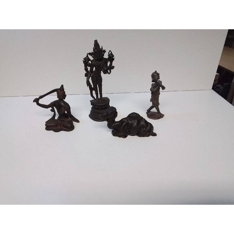 STATUETTE METAL LA PIECE