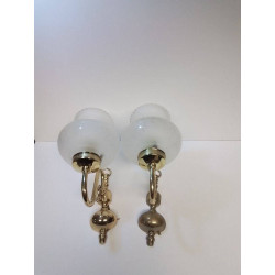 LOT D APPLIQUE GLOBE 