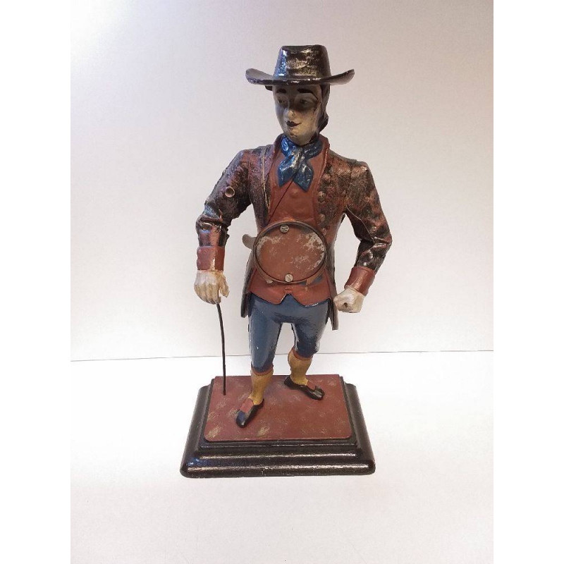 STATUETTE HOMME METAL