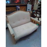 BANQUETTE BRUTALISTE EN PIN 