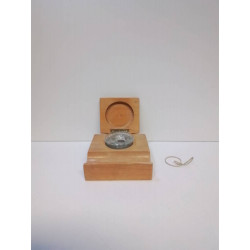 ENCRIER EN BOIS VINTAGE 