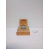 ENCRIER EN BOIS VINTAGE 