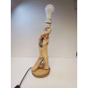 LAMPE EN BOIS FLOUTE 