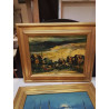 HUILE SUR TOILE BORD DE MER SIGNEE LA PIECE
