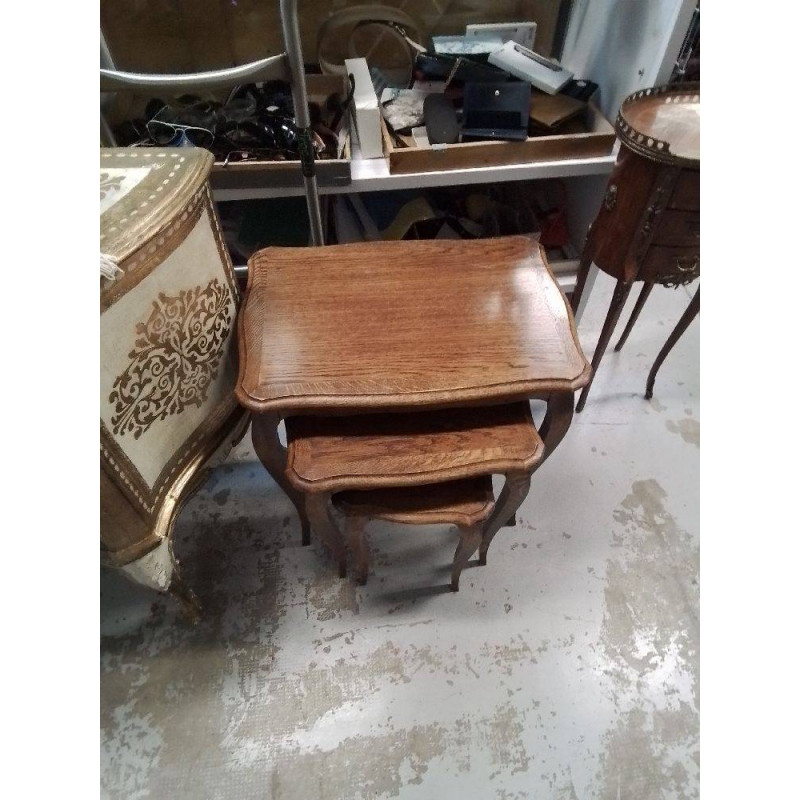 TABLE GIGOGNES EN BOIS 