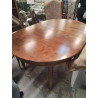TABLE OVALE EN MERISIER AVEC ALLONGES