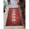 TAPIS TON ROUGE ET BLANC