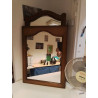 MIROIR BORD BOIS LA PIECE 