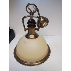 SUSPENSION VINTAGE VERRE 