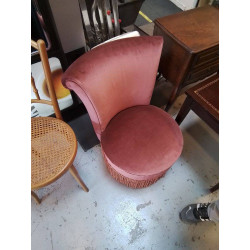 FAUTEUIL ROSE 