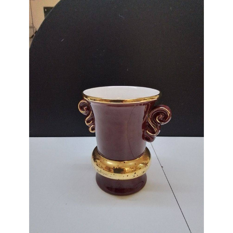 VASE CERAMIQUE ROUGE 