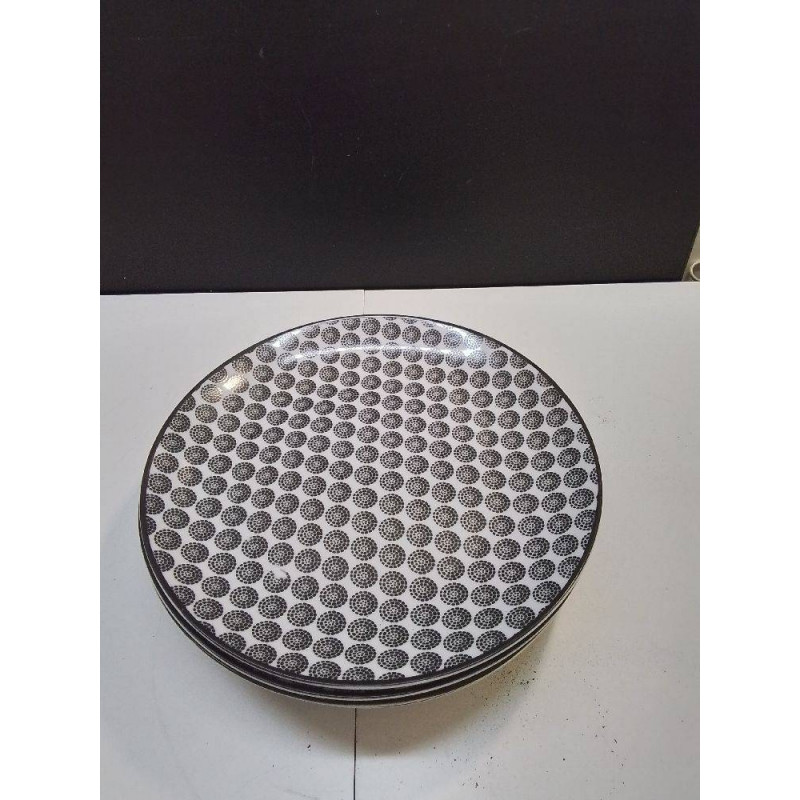 LOT D’ASSIETTES MODERNE 
