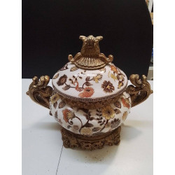 POT CERAMIQUE DECORATIF 