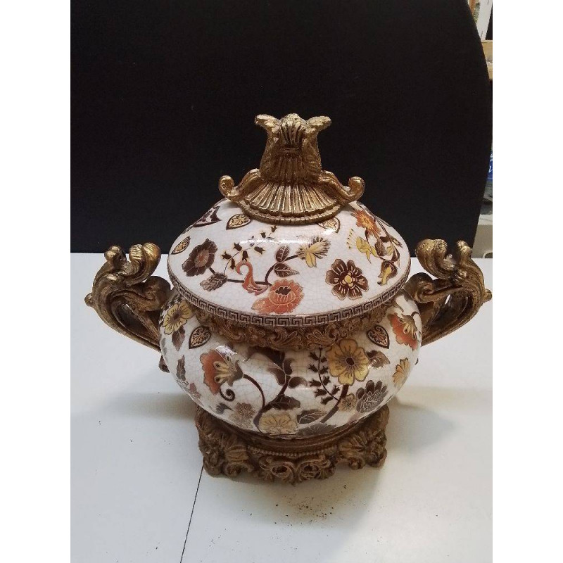 POT CERAMIQUE DECORATIF 