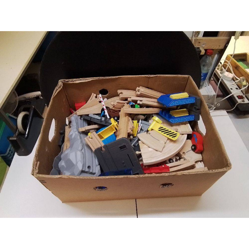 LOT CIRCUIT EN BOIS