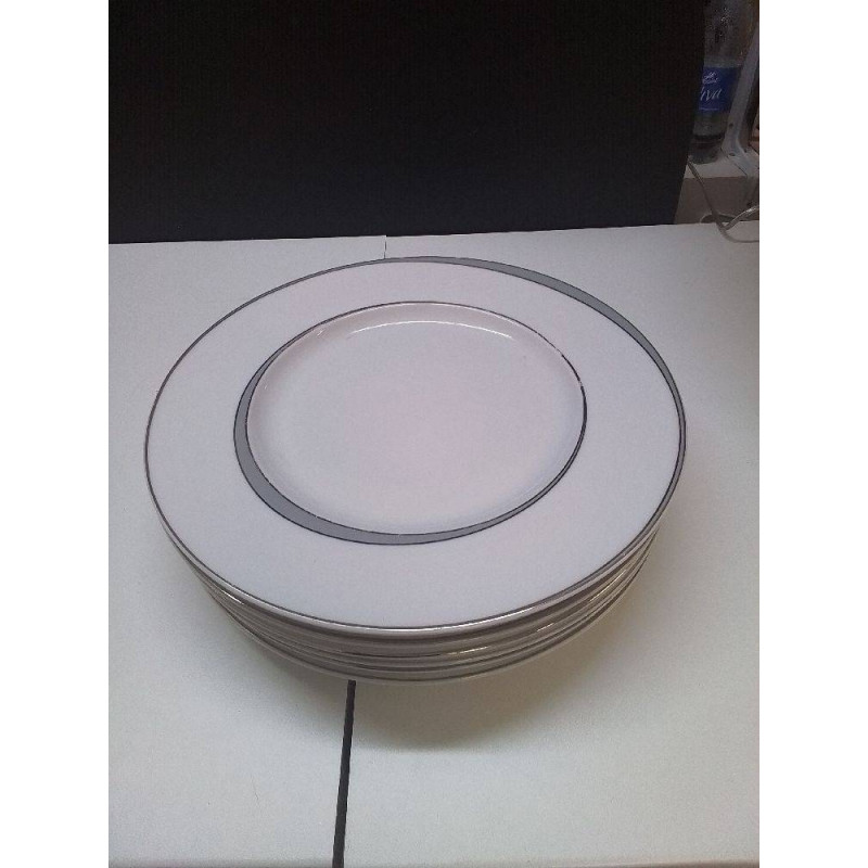 LOT D\'ASSIETTES MODERNE 